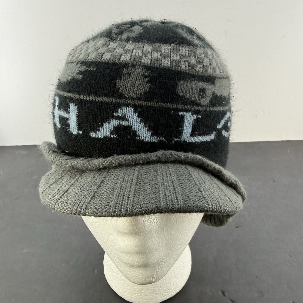Halo 3 2009 Beanie Bungie Black/Blue Microsoft Xbox OSFA